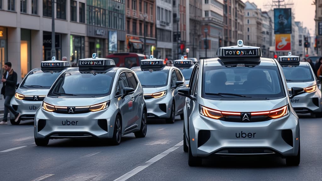 Pony.ai și Uber vor lansa peste 2.000 de robotaxi în Europa