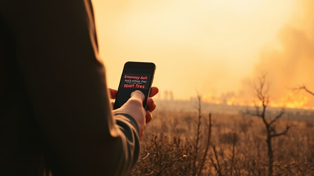 Guvernul britanic emite o alertă de urgență pe telefon din cauza riscului crescut de incendii forestiere