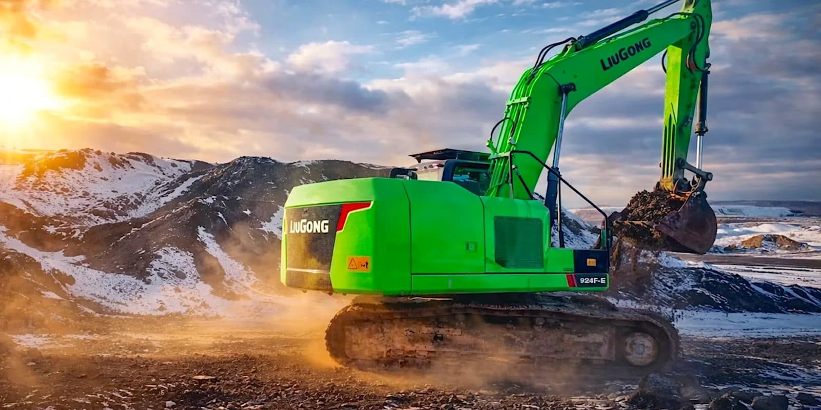 Excavatorul electric LiuGong 924FE pătrunde pe piața americană, marcând o schimbare verde pentru utilajele grele