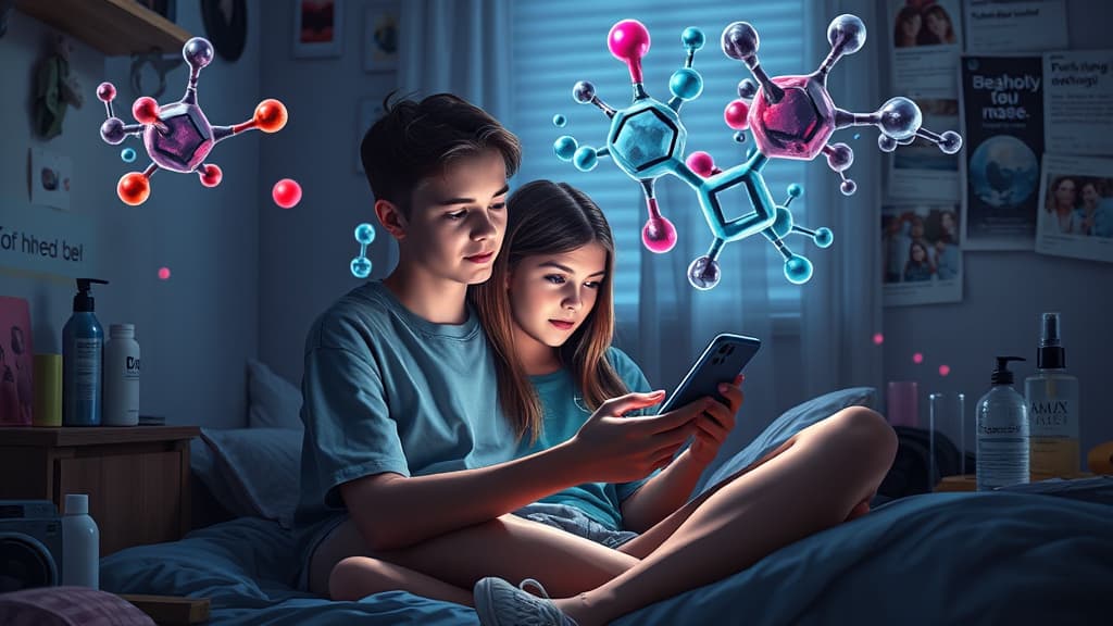 Utilizarea rețelelor sociale este legată de o consumare mai mare a produselor care perturbă hormonii