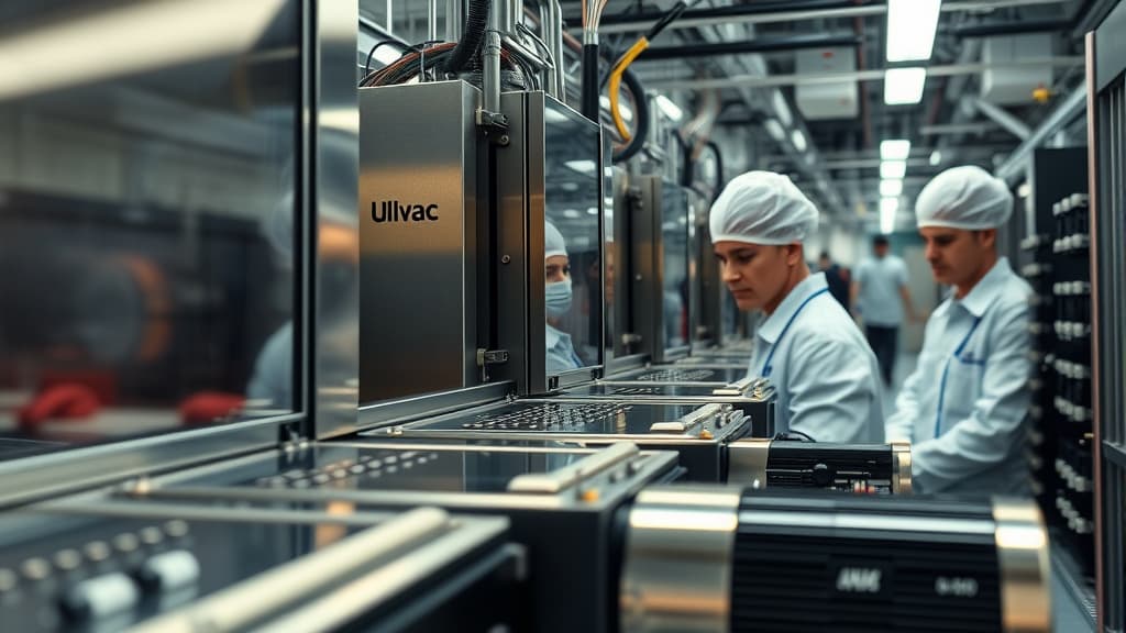 Acțiunile Ulvac scad după perspectivele dezamăgitoare ale producătorului de echipamente de vid