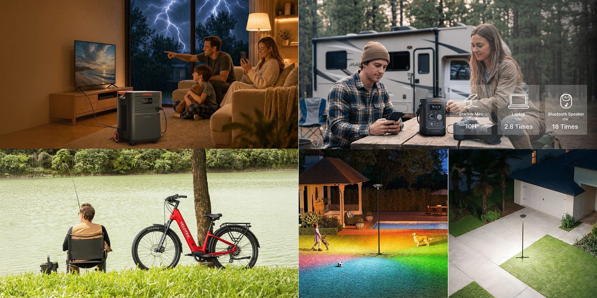 Ofertele Jackery: Reduceri Exceptionale pentru HomePower 3600 Pro Max și Velotric E-bike
