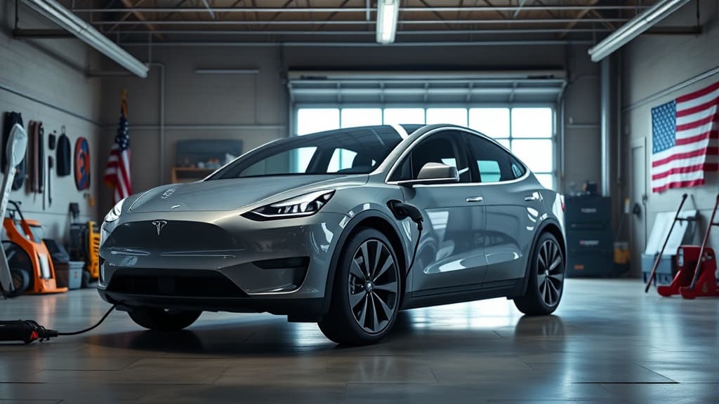 Tesla lansează adaptator V2L pentru Model Y Premium în SUA
