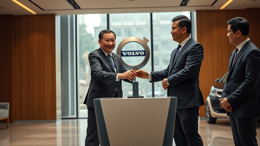 Fondatorul Geely, Li Shufu, demisionează din funcția de CEO