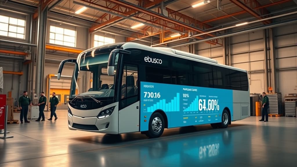 Ebusco Reduce Pierderile la Jumătate, Dar Livrările de Autobuze Dezamăgesc