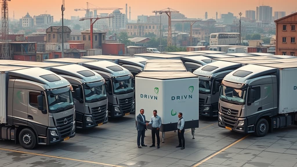 DRIVN and AVG Logistics Partner to Deploy 100 Electric Trucks in India