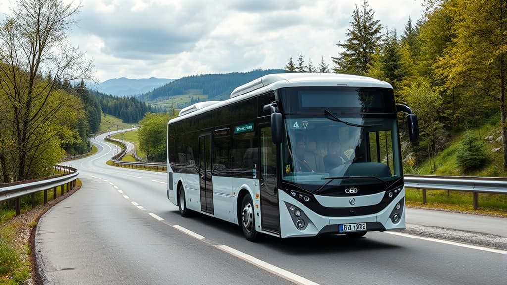 ÖBB Postbus testează un autobuz electric autonom de la Otokar
