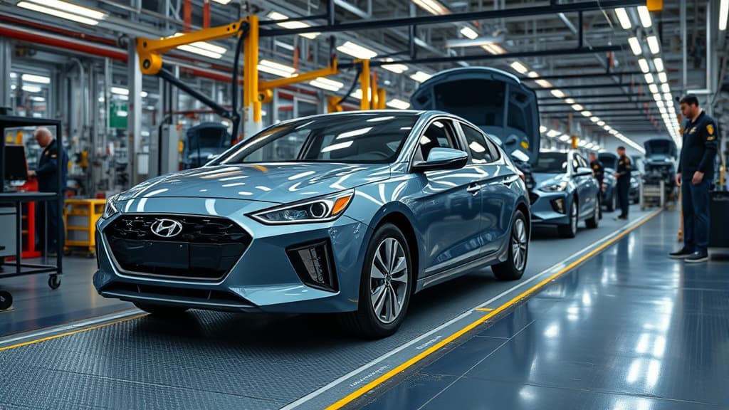 Hyundai Își Începe Producția Ioniq 3 în Turcia, Consolidând Poziția pe Piața Europeană a Vehiculelor Electrice
