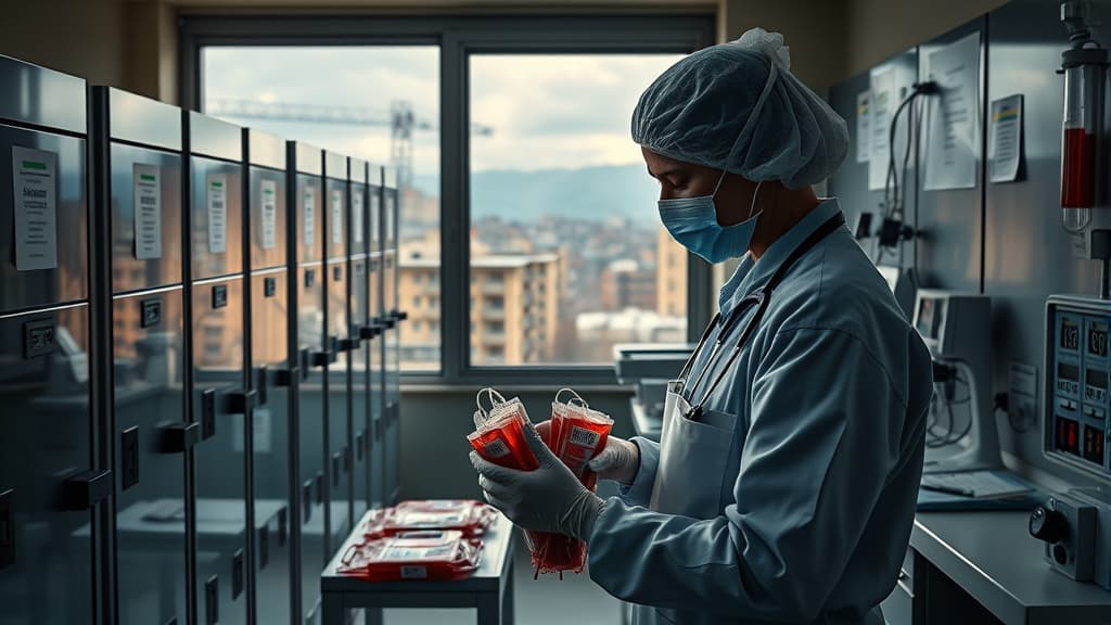 Transformarea aprovizionării cu sânge din Ucraina în timpul războiului oferă lecții pentru SUA