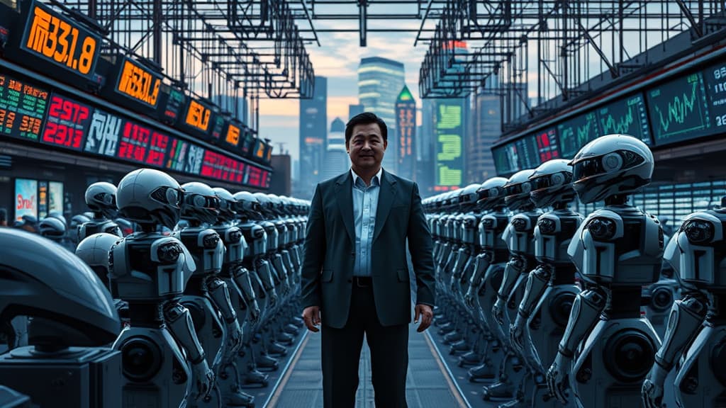Titani ai roboticii chinezești: valoarea acțiunilor crește cu 13 miliarde dolari într-o zi