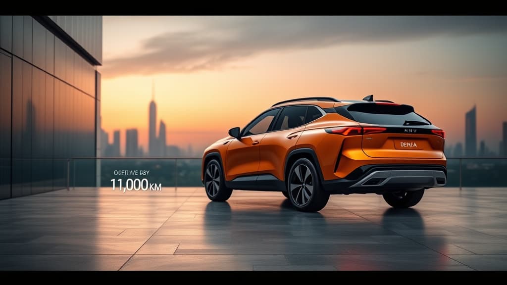 Denza N8 depășește marca de 1.000 km cu bateria de 130 kWh