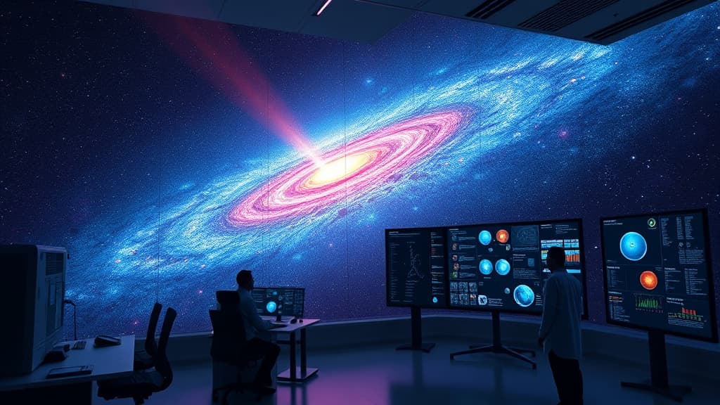 Descoperire științifică: 'Materia pierdută' a universului este găsită la distanțe mari de galaxii