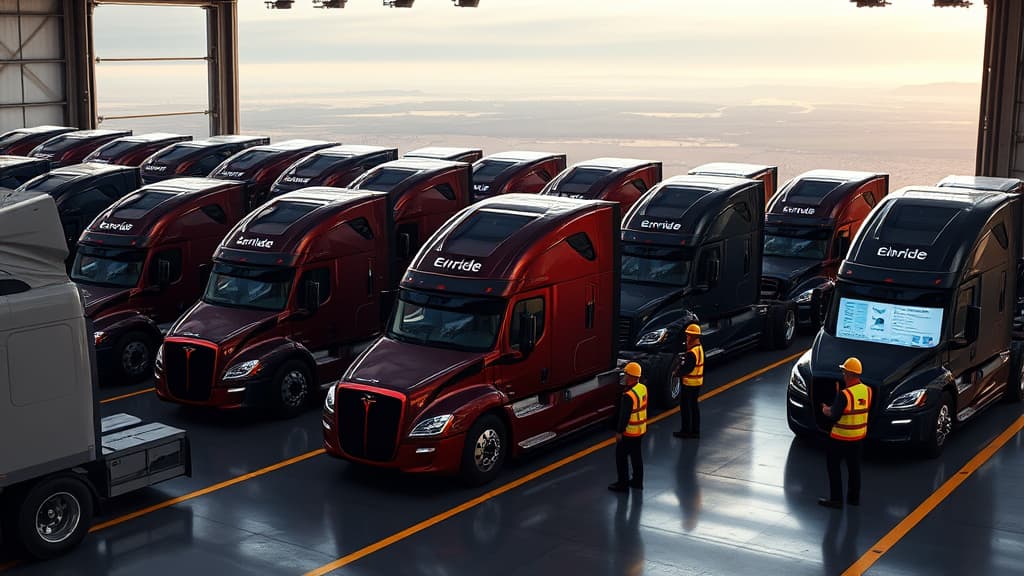 Einride Supercharges Fleet with 500 Tesla Semi Trucks for North American Expansion