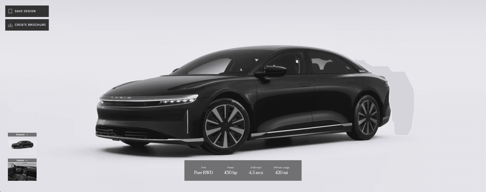 Lucid Unveils 2027 Air EV Lineup with New Stealth Package