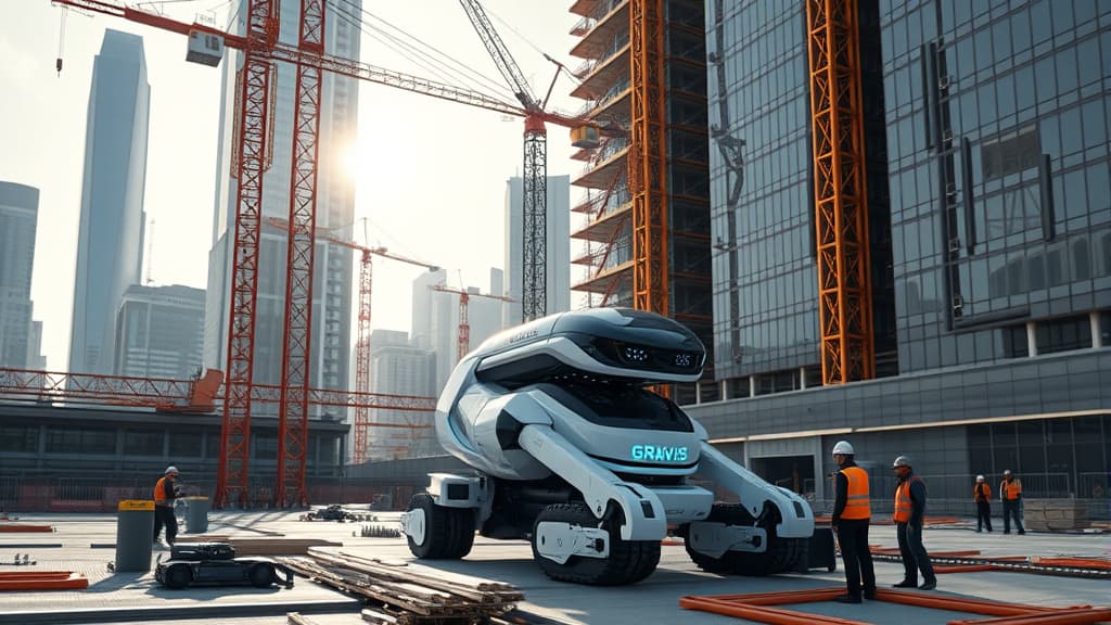 Gravis Robotics atrage investiție de la SoftBank pentru tehnologia de construcție autonomă