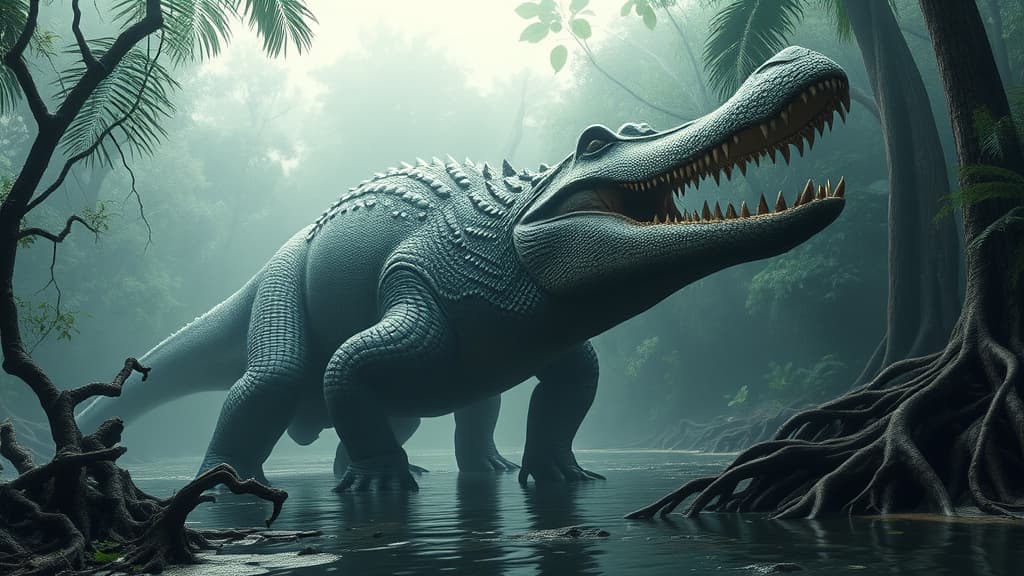 Gigantul străvechi: un crocodilian de 23 de picioare conducea lanțul trofic în America de Sud
