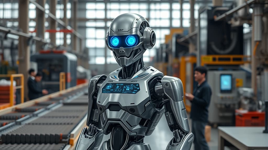 China Revolutionizes Industry with Humanoid Robots