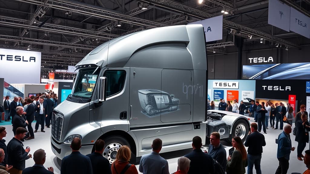 Tesla Semi Truck to Debut at IAA with European Launch Details