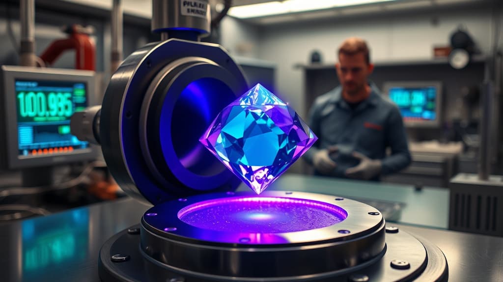 Oamenii de știință au distrus diamant la presiuni de dincolo de cele de pe Neptun - și au rezolvat un mister de 20 de ani