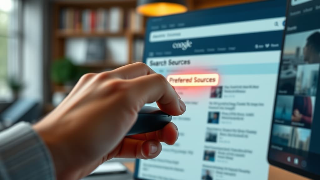 Google Unveils 'Preferred Sources' Button to Empower Publishers Amid AI Shift