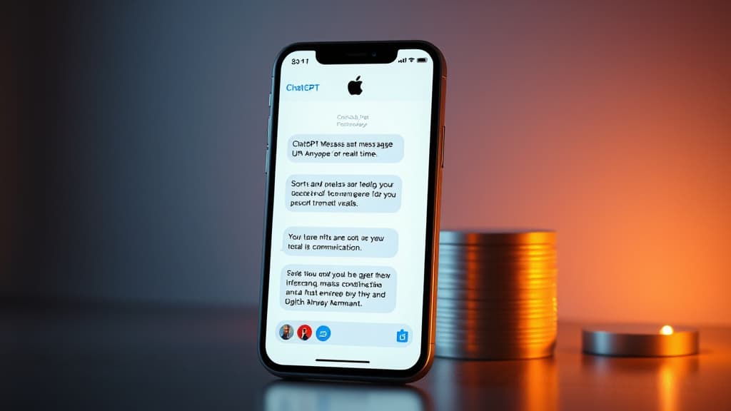 ChatGPT se integrează cu Apple Messages pentru o experiență de mesagerie îmbunătățită