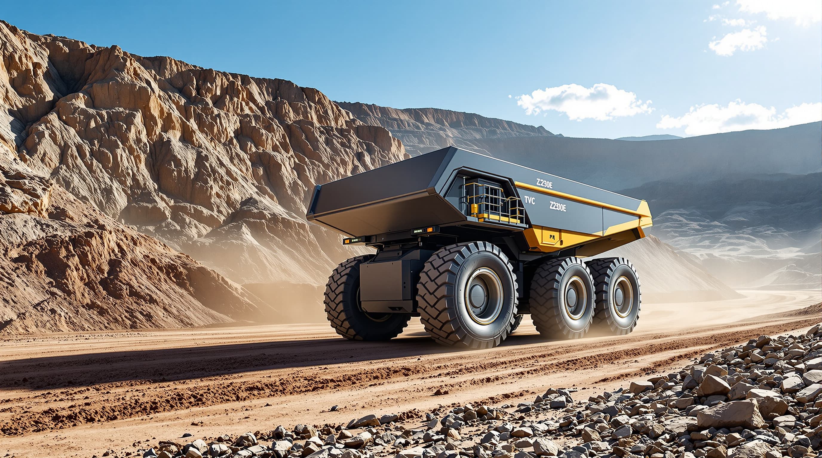 Zijin Unveils 350 Tonne Battery-Electric Dump Truck