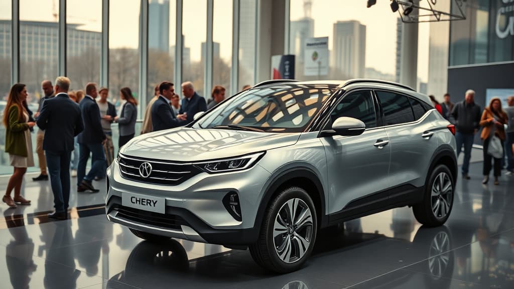 Chery pătrunde pe piața germană cu modele hibride