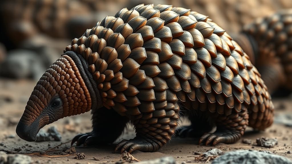 ADN-ul de 190 de ani dezvăluie o specie ascunsă de pangolin