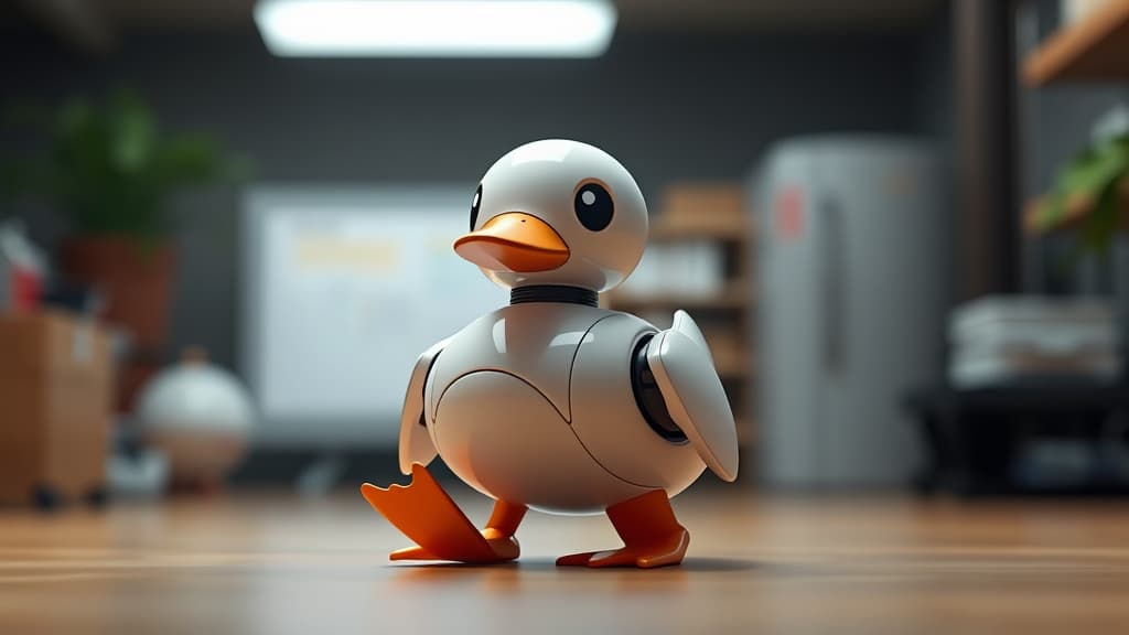 Hugging Face lansează robotul open-source Microduck, la prețul de 399 $