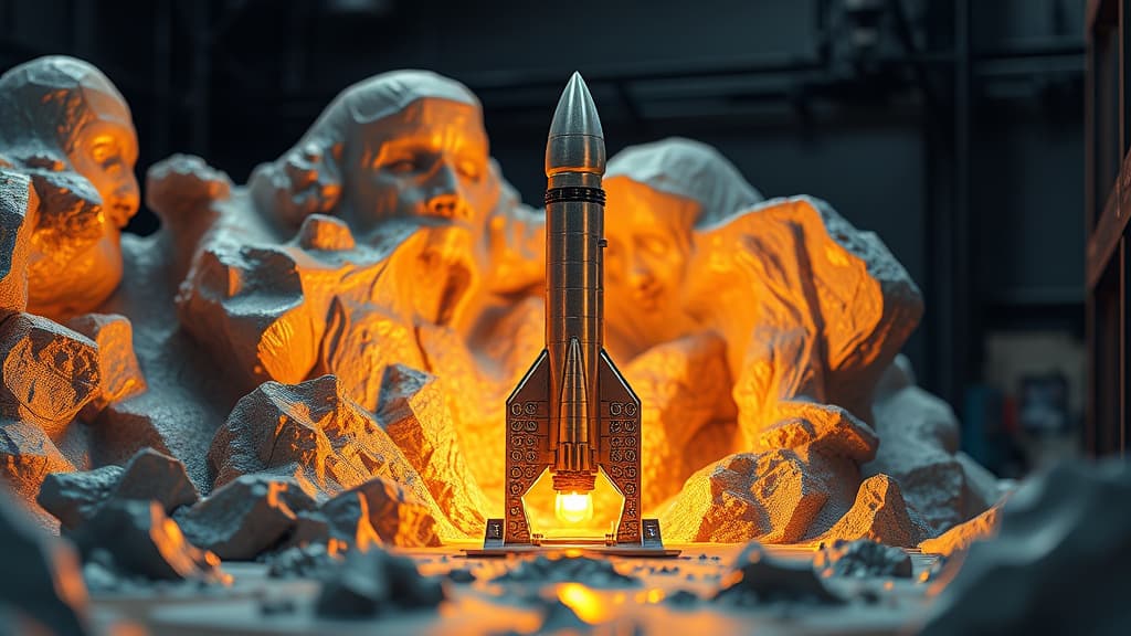 AI descoperă o metodă eficientă de imprimare 3D a aliajei NASA