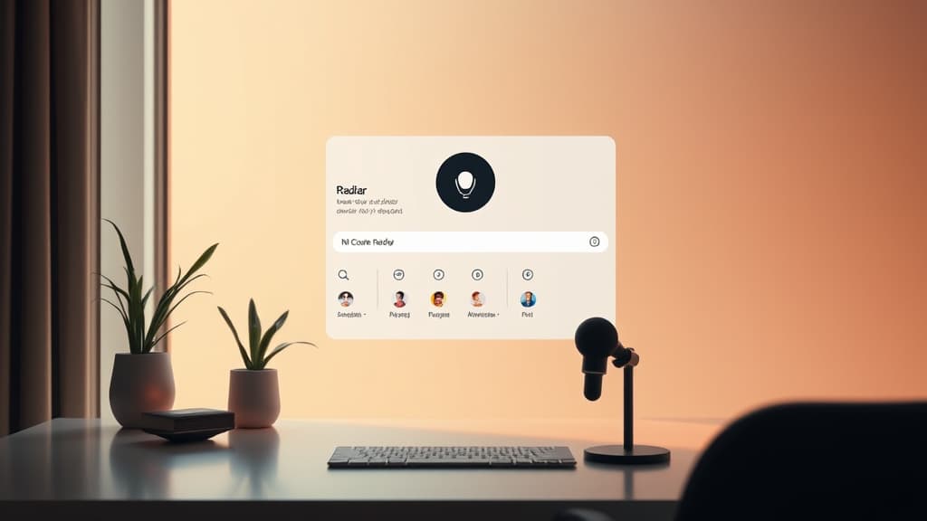 Particle Lansază Radar: Un Motor de Căutare pentru Podcasturi Alimentat de AI