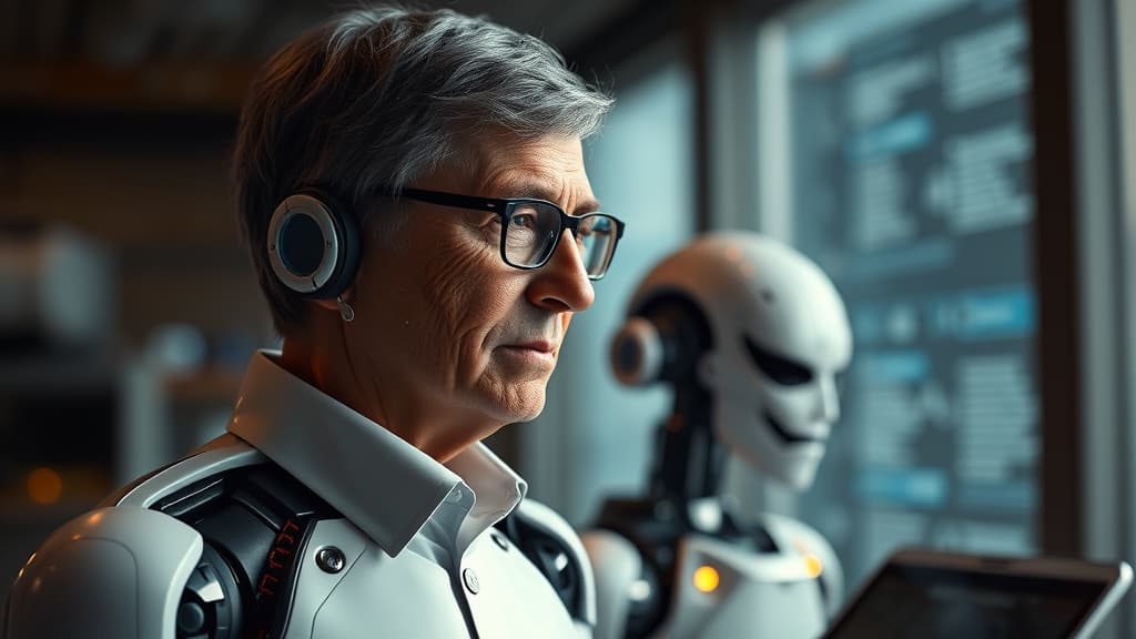 Bill Gates Propune O Taxă pe Roboti și Locuri de Muncă 'Rezervate pentru Oameni' pentru a Face Față Impactului AI