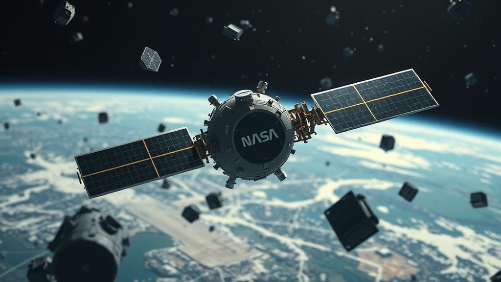 NASA Demonstrează Navigația Fără GPS Folosind Sateliți și Deșeuri Spațiale