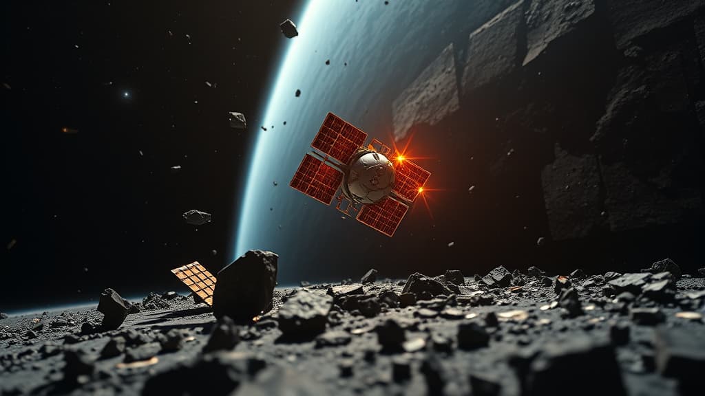 NASA Tests GPS-Free Satellite Navigation Using Space Debris