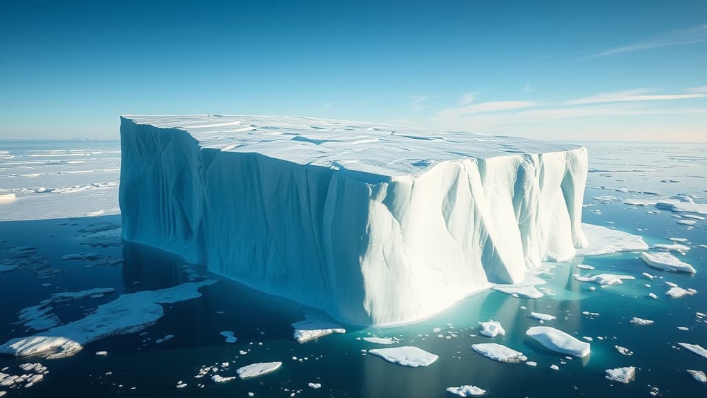 Manhattan-Sized Ice Island Detaches from Greenland's Petermann Glacier