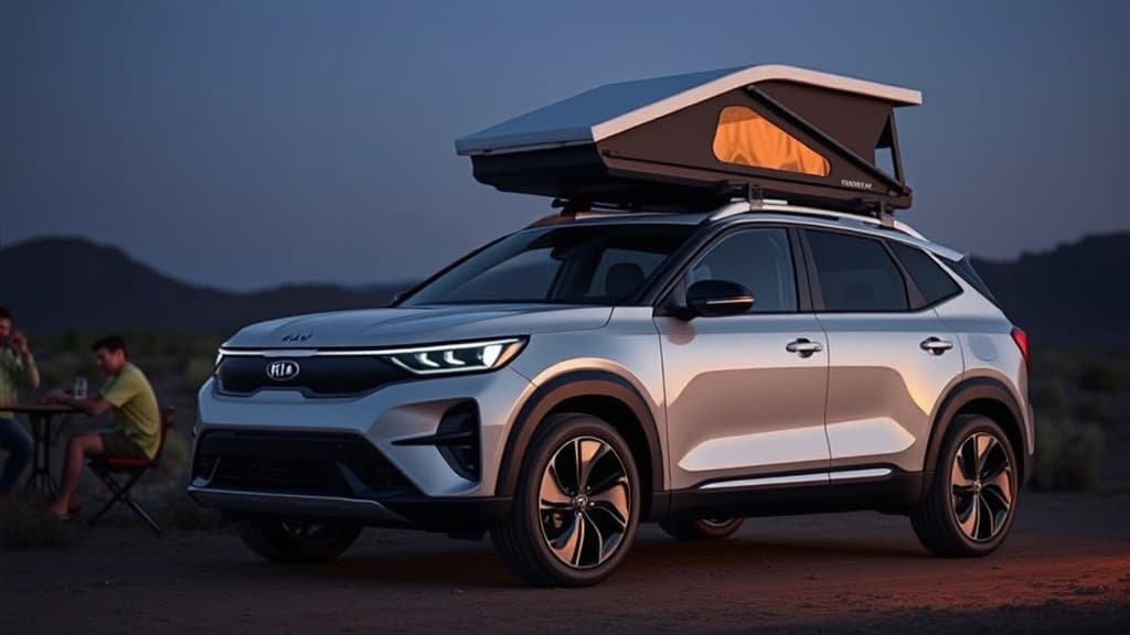 Kia EV5: Un Companion Inovator pentru Camping cu Funcționalitate Vehicle-to-Load