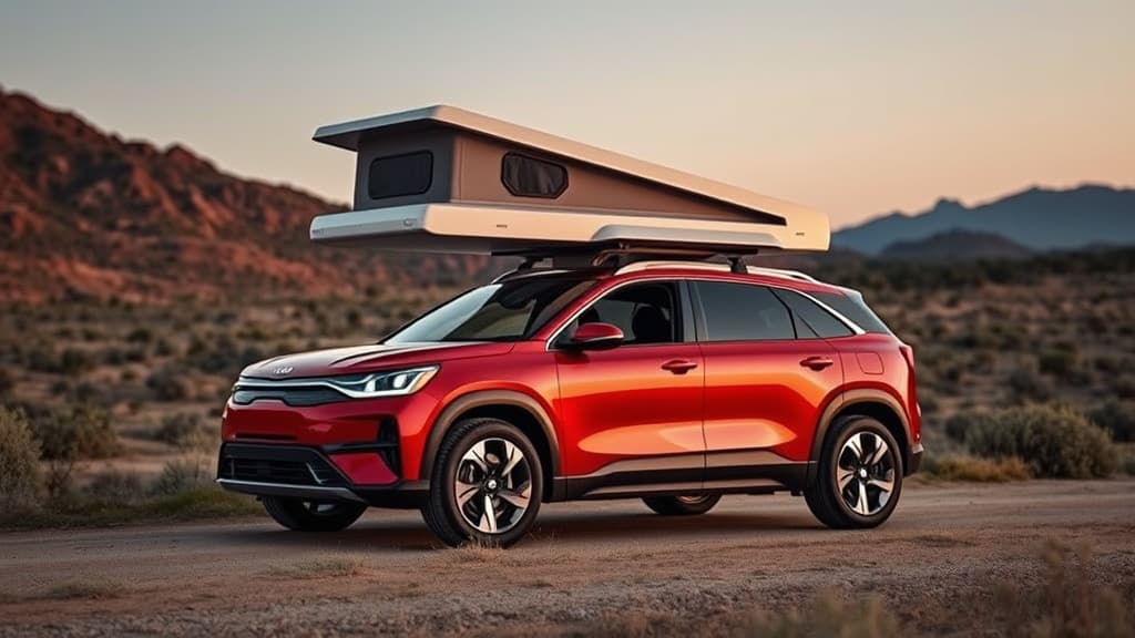 Kia EV5: Revoluționarea Campingului cu Tehnologia Vehicle-to-Load