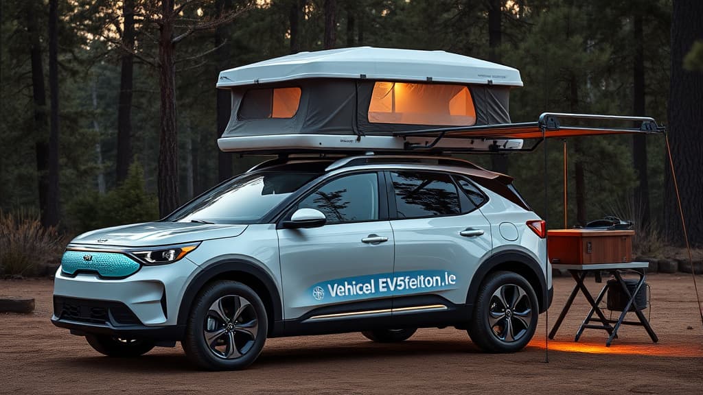 Kia EV5 Demonstrează Capacități Impresionante de Camping cu Funcția Vehicle-to-Load