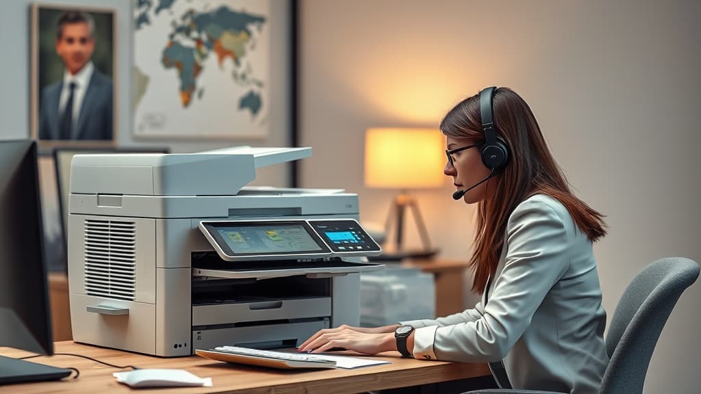 Confuzie Amuzantă în Suportul Tehnic: Secretarul unei Companii Își Încurcă Fotocopiatorul cu Un Fax