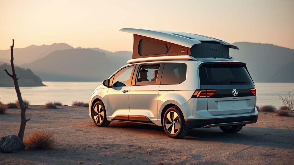 Volkswagen Unveils ID. California Cruise: The First All-Electric Camper Van