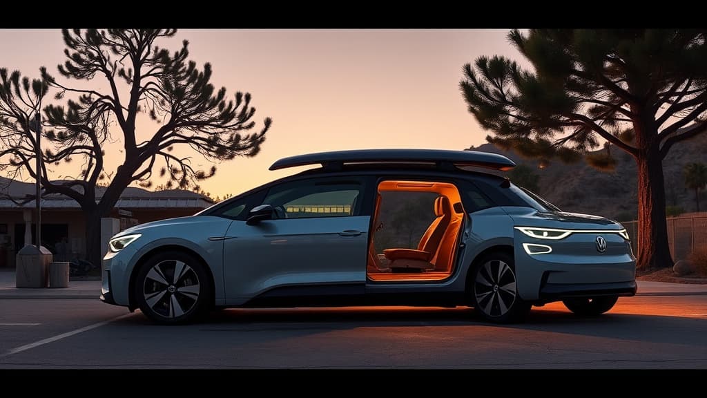 Volkswagen Lansează ID. California Cruise: O Nouă Eră pentru Camparea Electrică