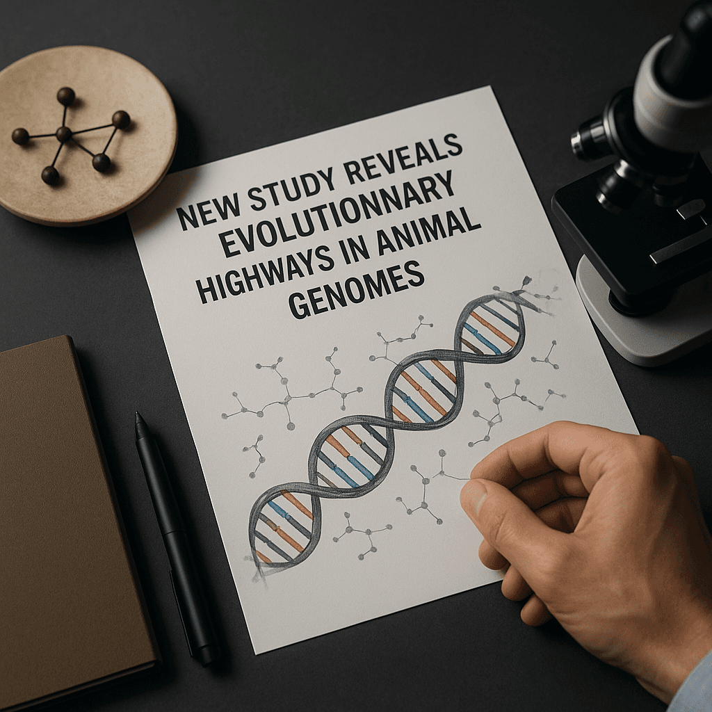 New Study Reveals Evolutionary Highways in Animal Genomes