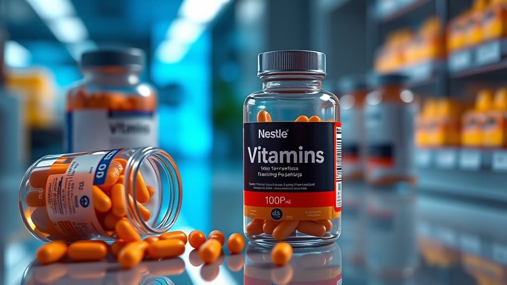 Nestlé vinde divizia de vitamine unui fond de investiții pentru 1 miliard de dolari