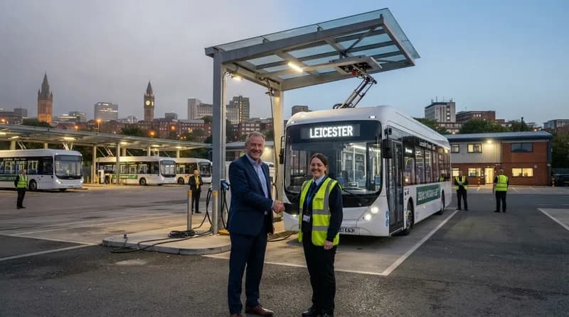Leicester accelerează tranziția către transportul cu zero emisii printr-un fond de 5 milioane de lire pentru autobuze electrice