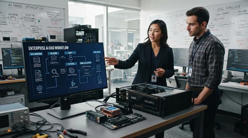Intel Streamlines Enterprise RAG Efficiency with Gaudi 2 and Xeon Integration