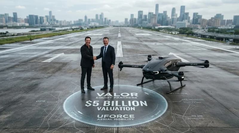 Drone Innovator UForce Nears $5 Billion Valuation in Major Funding Surge