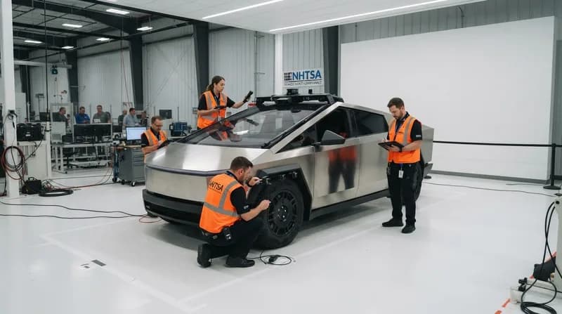 NHTSA Launches Inquiry Into Tesla's Cybercab Safety Certification