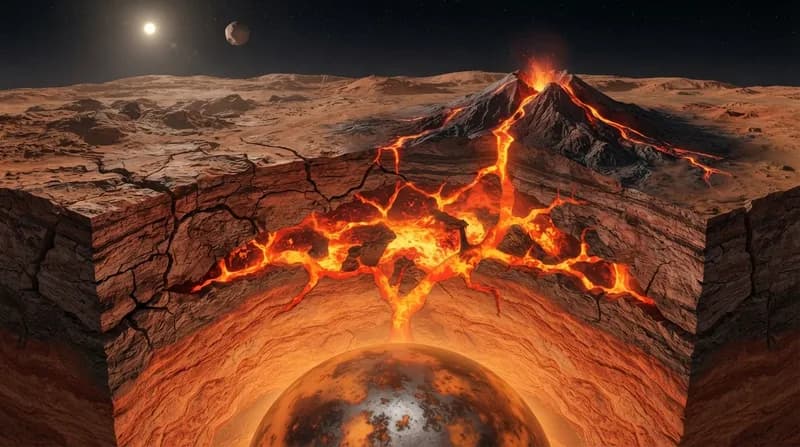Interiorul secret al planetei Marte: noi dovezi despre sisteme magmatice masive rescriu istoria planetară