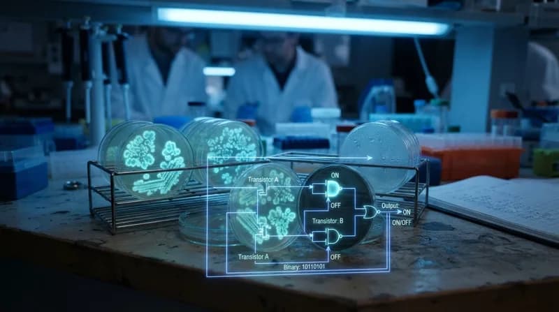 Circuite vii de la MIT: Bacterii modificate pentru a funcționa ca tranzistori programabili