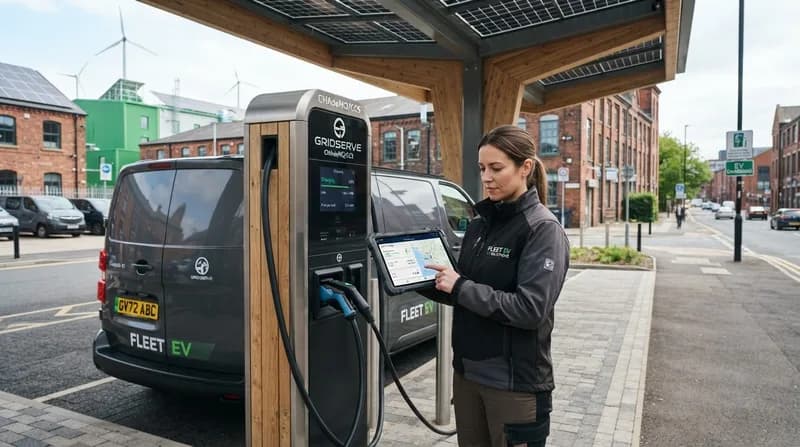 Paua și Zaptec facilitează electrificarea flotelor auto din Marea Britanie